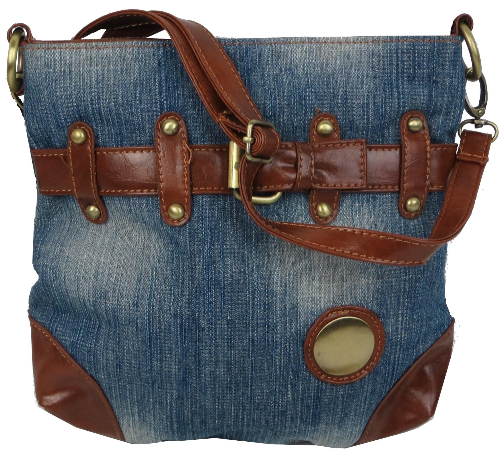 Сумка женская Fashion jeans Синий (Jeans8081 blue)