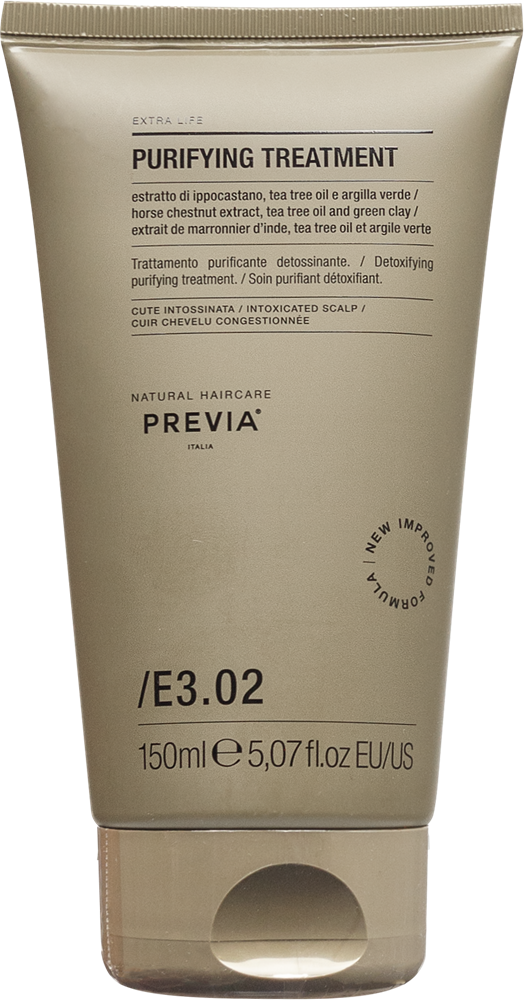 Очищающий детокс-уход для кожи головы PREVIA Natural Haircare E3.02 150 мл