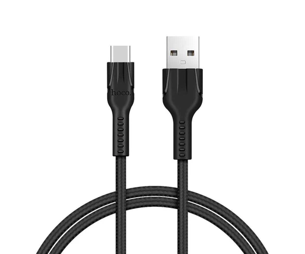 Кабель Data Hoco U31 Benay Type-C 1 м Black - фото 1 Кабель Data Hoco U31 Benay Type-C 1 м Black - фото 1