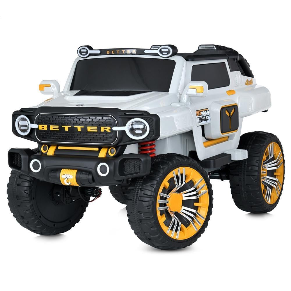 Детский электромобиль Bambi джип M 5821EBLR 24V Белый