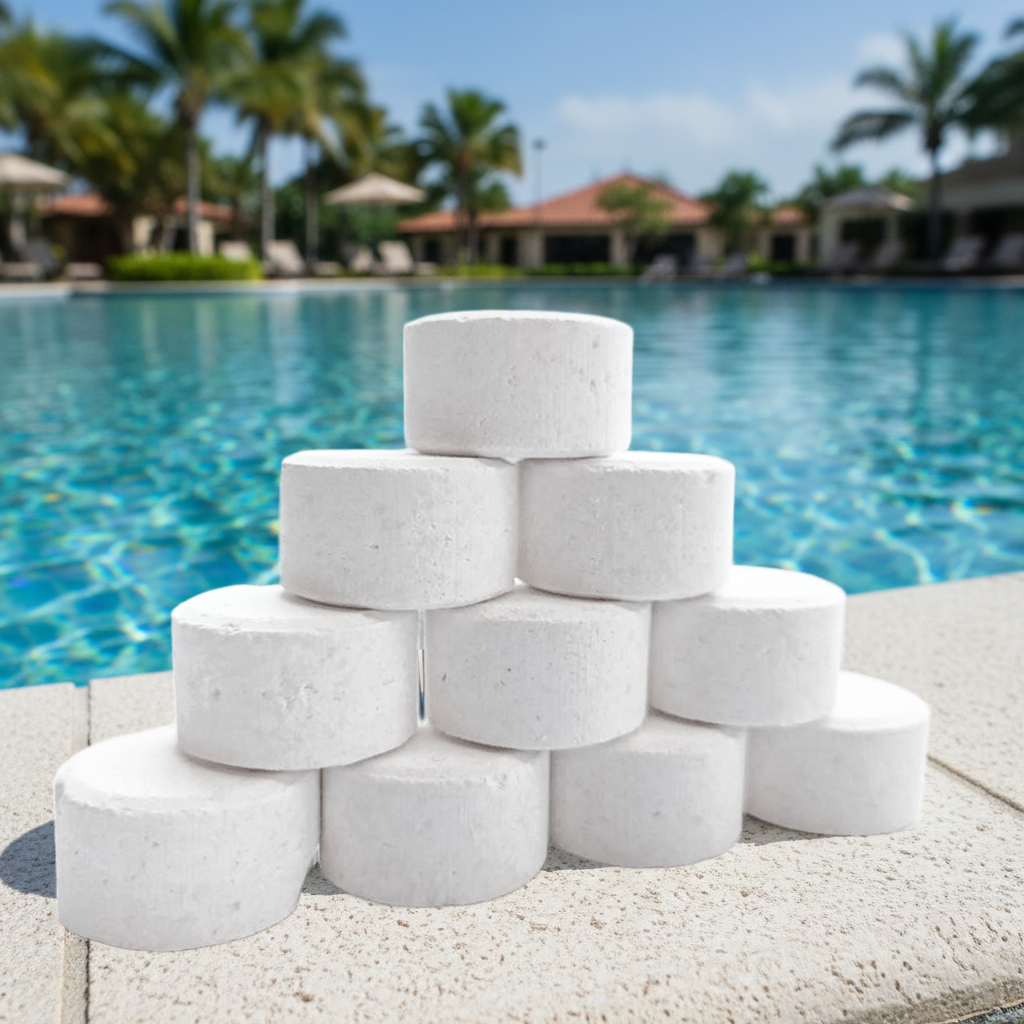 Шок быстрый хлор для бассейна шокового действия в маленьких таблетках по 20 г (880150)