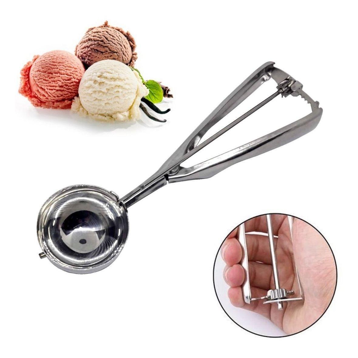 Ложка для мороженого механическая Ice Cream Scoop Maxi D6 см (203608) - фото 2