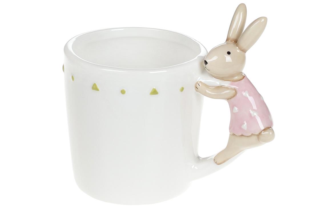 Кружка керамическая BonaDi Милая Зайка 400 мл (834-859)