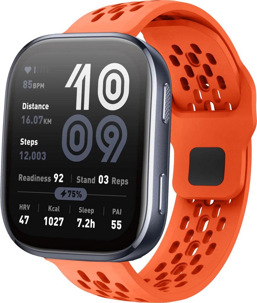 Ремешок силиконовый Liveunic для Amazfit Bip 6 Orange (41950-2C)