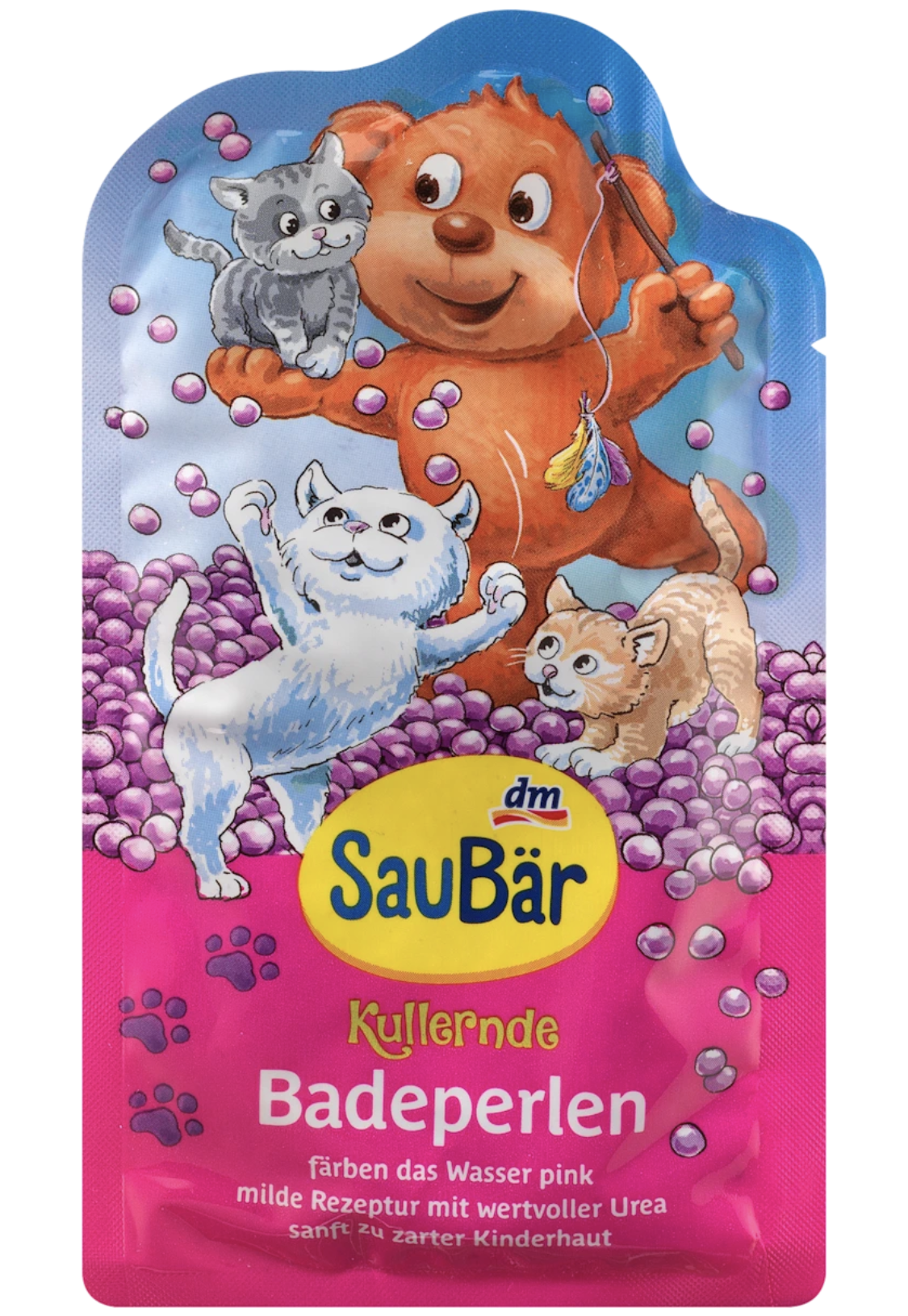 Перлини для ванни SauBär з ароматом малини та вишні 60 г (EPI-30012026-109)