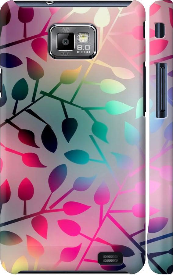 Чохол на Samsung Galaxy S2 i9100 Листя (2235c-14-42517)