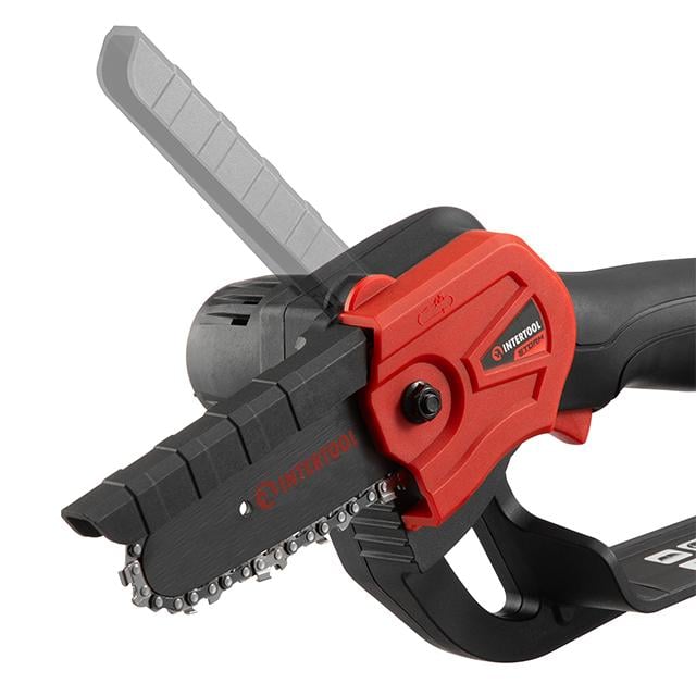 Пилка ланцюгова акумуляторна 20 В шина 10 см 4 м/с, без ЗП та АКБ - фото 2 Пилка ланцюгова акумуляторна 20 В шина 10 см 4 м/с, без ЗП та АКБ - фото 2