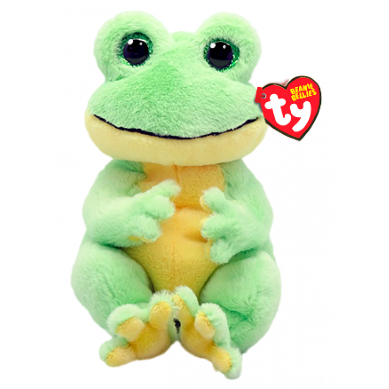 Мягкая игрушка TY Beanie Bellies Snapper Лягушонок 22 см (41052)