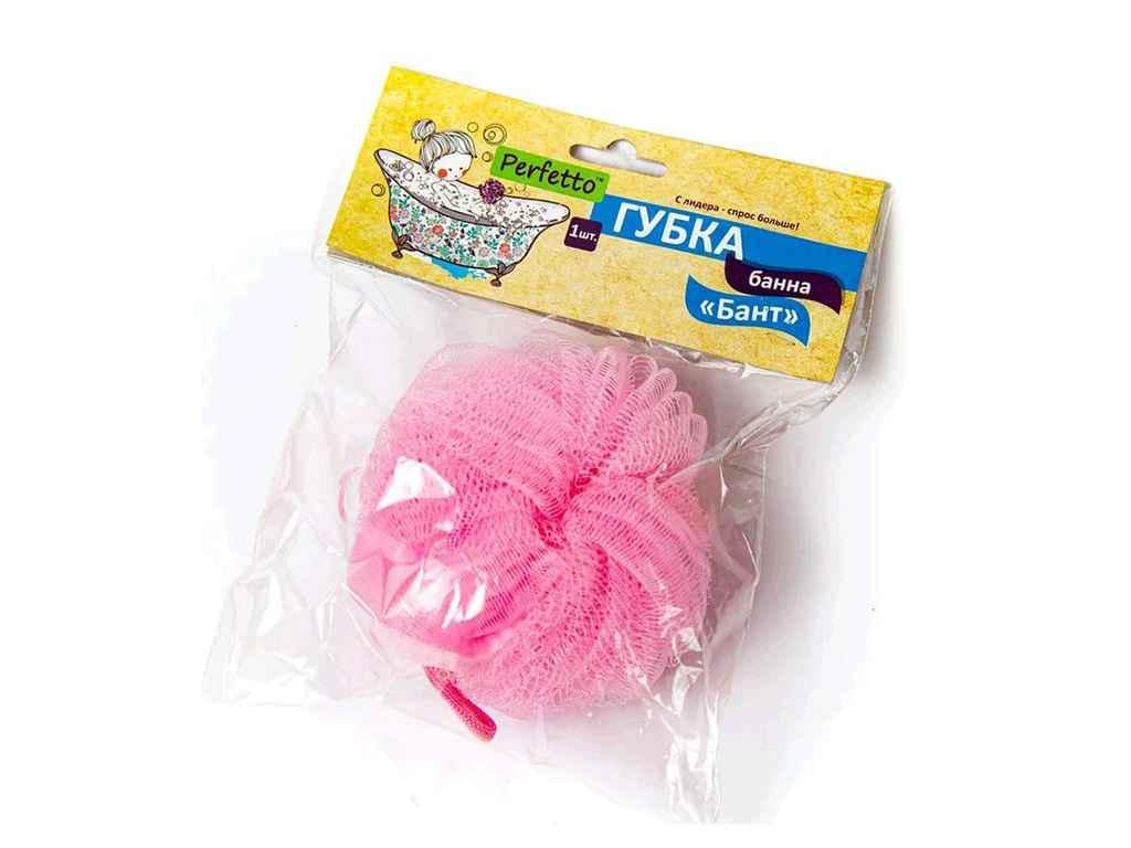Губка банная PERFETTO Бант сетка Губка банная PERFETTO Бант сетка