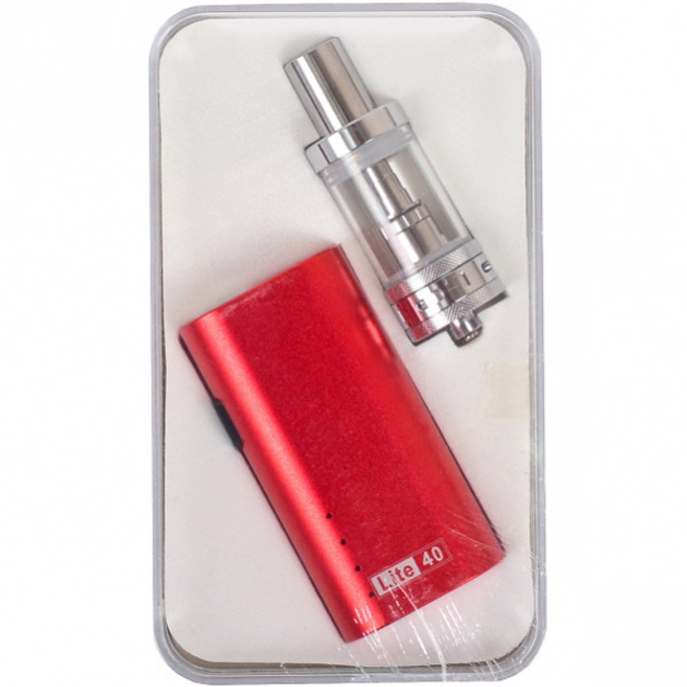 Набор электронной сигареты Jomo Lite 40w 2200 mAh Kit и 3 испарителя вейп Kit Red (18200)