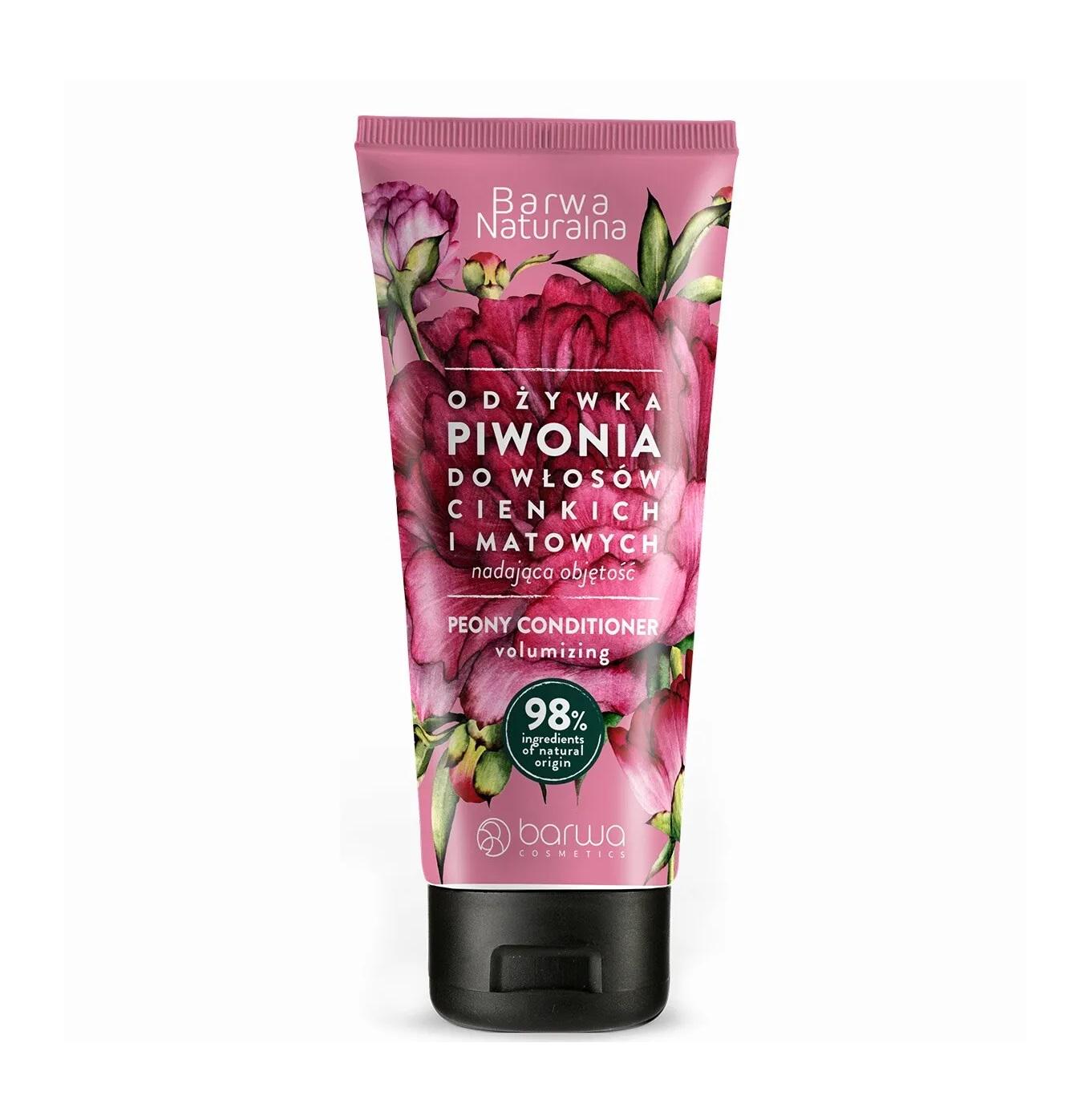 Кондиционер для объема волос BARWA COSMETICS Natural пион 200 мл (5902305006365)