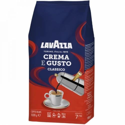 Кава в зернах Lavazza Crema e гusto Classico 1 кг (00175)