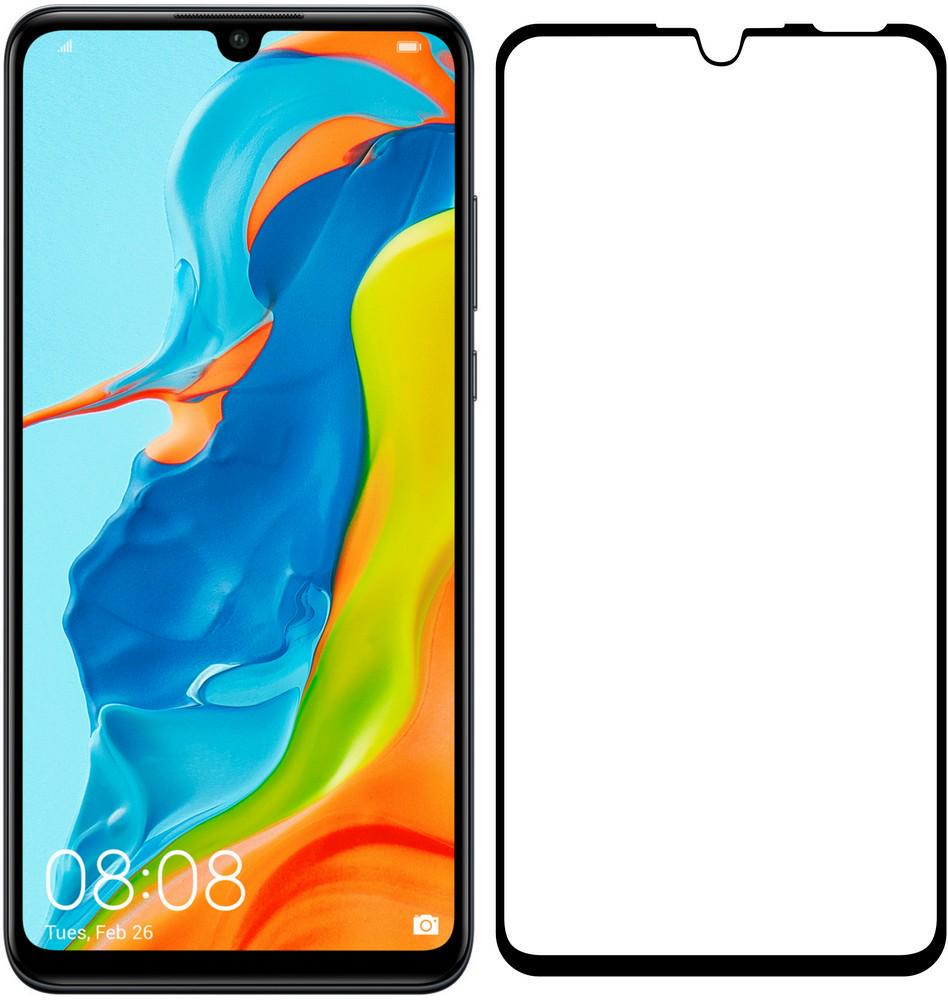5D стекло Huawei P30 Lite (Защитное Full Glue) Black (09761-2B)