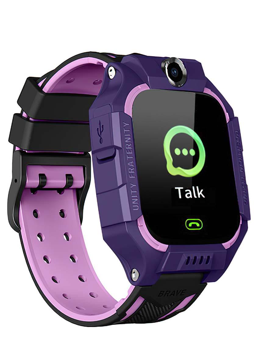 Смарт-годинник дитячий DobraMAMA GPS Q19 8450 Фіолетовий (61721)