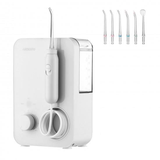 Ирригатор Ardesto стационарный чаша 600 мл 7 насадок (OI-T600W) Ирригатор Ardesto стационарный чаша 600 мл 7 насадок (OI-T600W)
