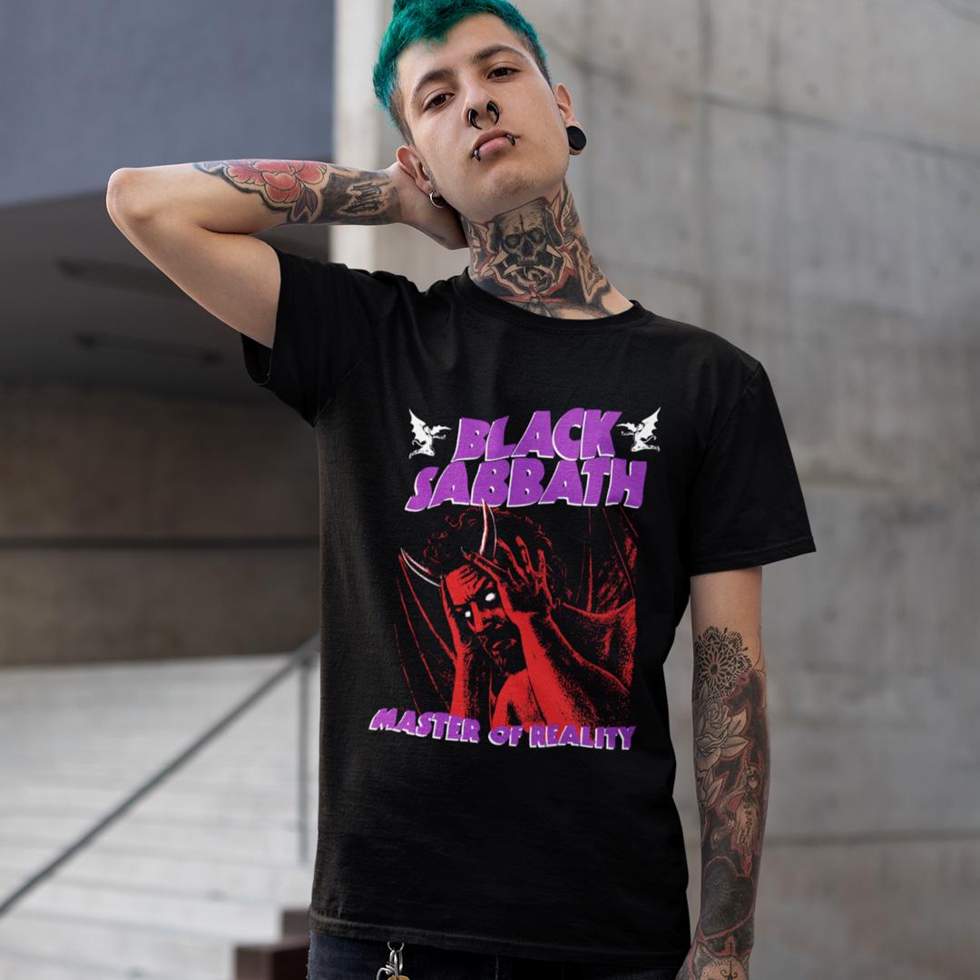 Футболка унісекс Black Sabbath Master Of Reality 1971 3XL Чорний (00000006491)