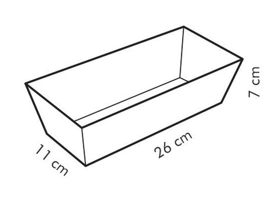 Форма для хліба Tescoma Delicia 26х11 см Чорний (623080) - фото 2 Форма для хліба Tescoma Delicia 26х11 см Чорний (623080) - фото 2