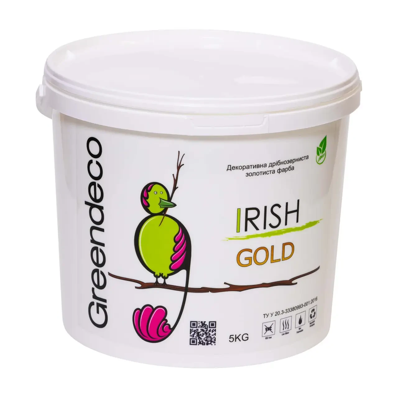 Фарба декоративна Greendeco Irish Gold 5 кг