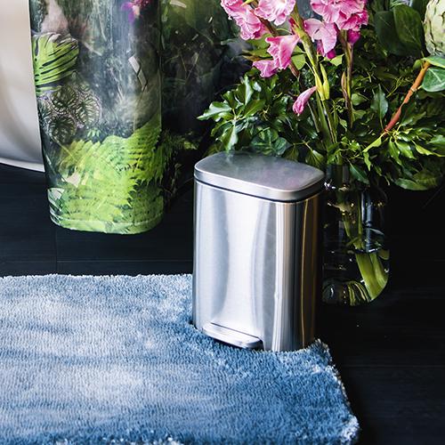 Ведро с педалью Spirella Akira 5 л Серебристый (10.19833) - фото 4 Ведро с педалью Spirella Akira 5 л Серебристый (10.19833) - фото 4