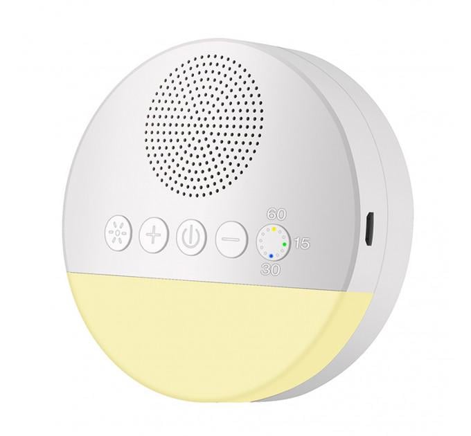 Генератор білого шуму з нічником та таймером Q8 портативний USB 10 мелодій (26607168)