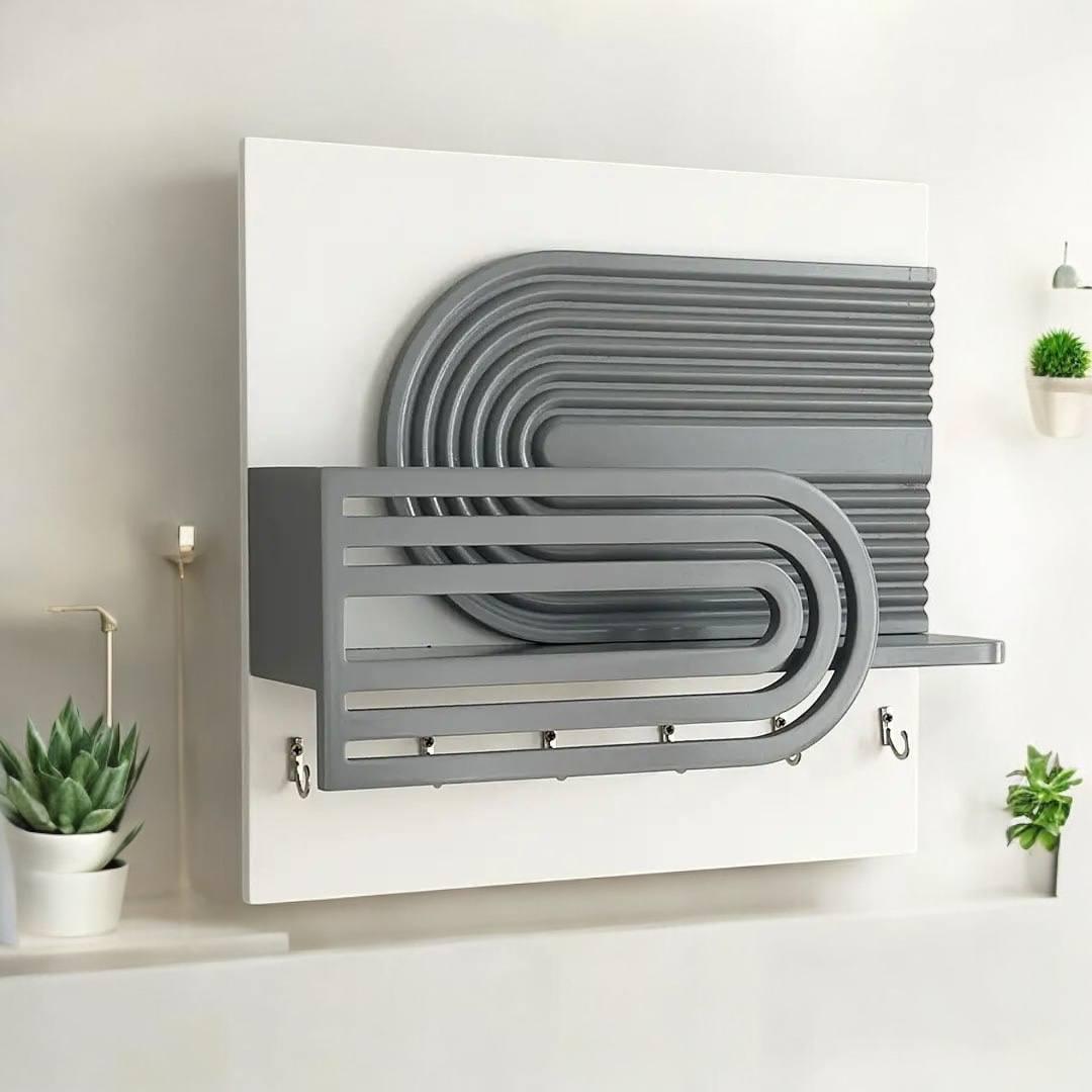 Ключниця настінна з поличкою (444008) - фото 2 Ключниця настінна з поличкою (444008) - фото 2