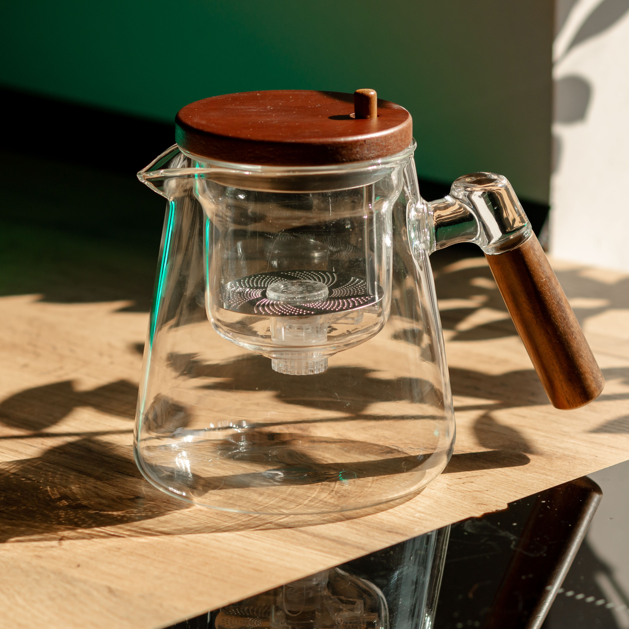 Чайник заварювальний Гунфу з кнопкою 1 л Прозорий (HP-34-7) - фото 9 Чайник заварювальний Гунфу з кнопкою 1 л Прозорий (HP-34-7) - фото 9