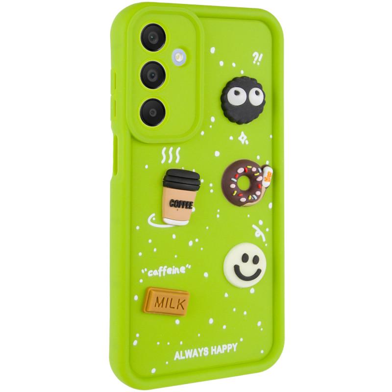 Противоударный чехол TPU Toys Case для Samsung Galaxy A16 4G/5G Light Green / Always Happy