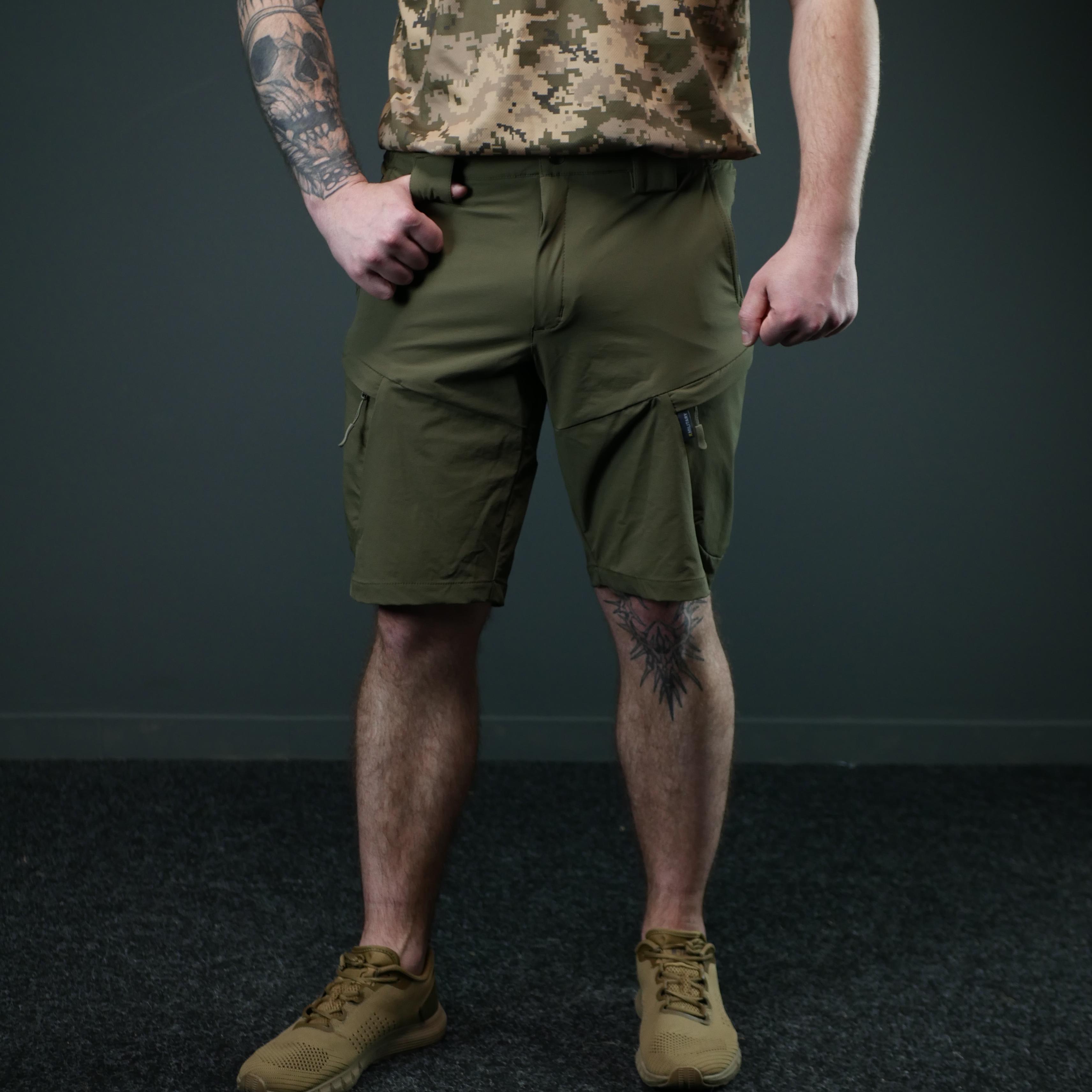 Шорти для ЗСУ BR SRTINGER L Олива (1819-L) - фото 17