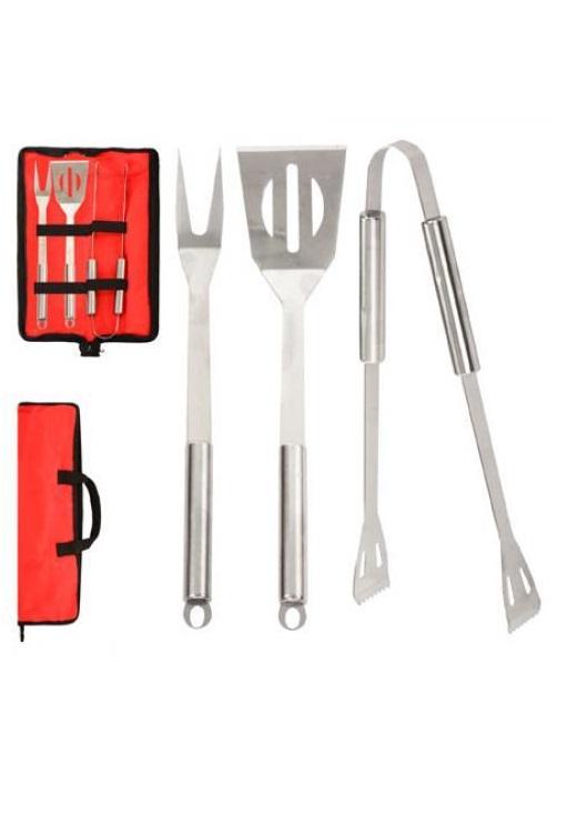 Барбекю-набор в чехле MH-0915 вилка/лопатка/щипцы - фото 2 Барбекю-набор в чехле MH-0915 вилка/лопатка/щипцы - фото 2