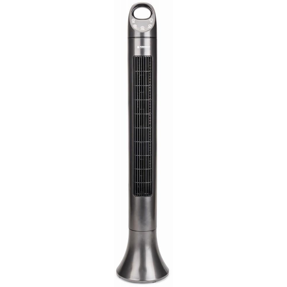 Вентилятор напольный Powermat Satin Tower-80 с возможностью ароматизации Серый (6d3834ee)