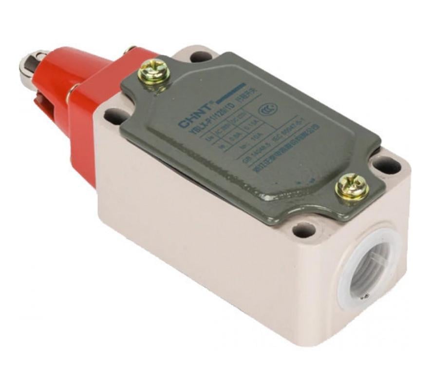 Вимикач кінцевий CHINT YBLX-P1/120/1D 1NO+1NC із поздовжнім роликом 10A 220 V (437086)