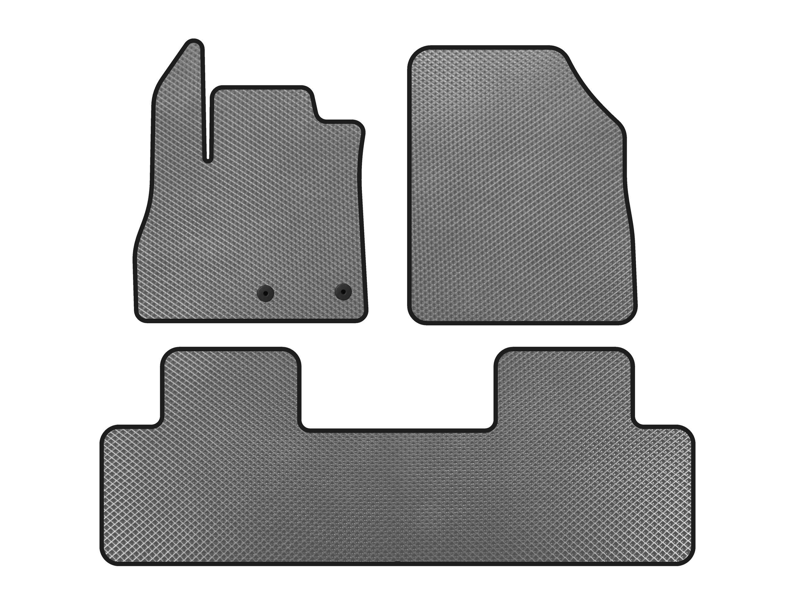 Коврики EVA Digital Designs для Renault Scenic/Grand 2016-2025 гг. Серый (143425)