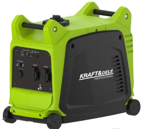 Генератор инверторный бензиновый Kraft&Dele KD681 3 кВт ном. 3 кВт чистая синусоида 230 В Генератор инверторный бензиновый Kraft&Dele KD681 3 кВт ном. 3 кВт чистая синусоида 230 В