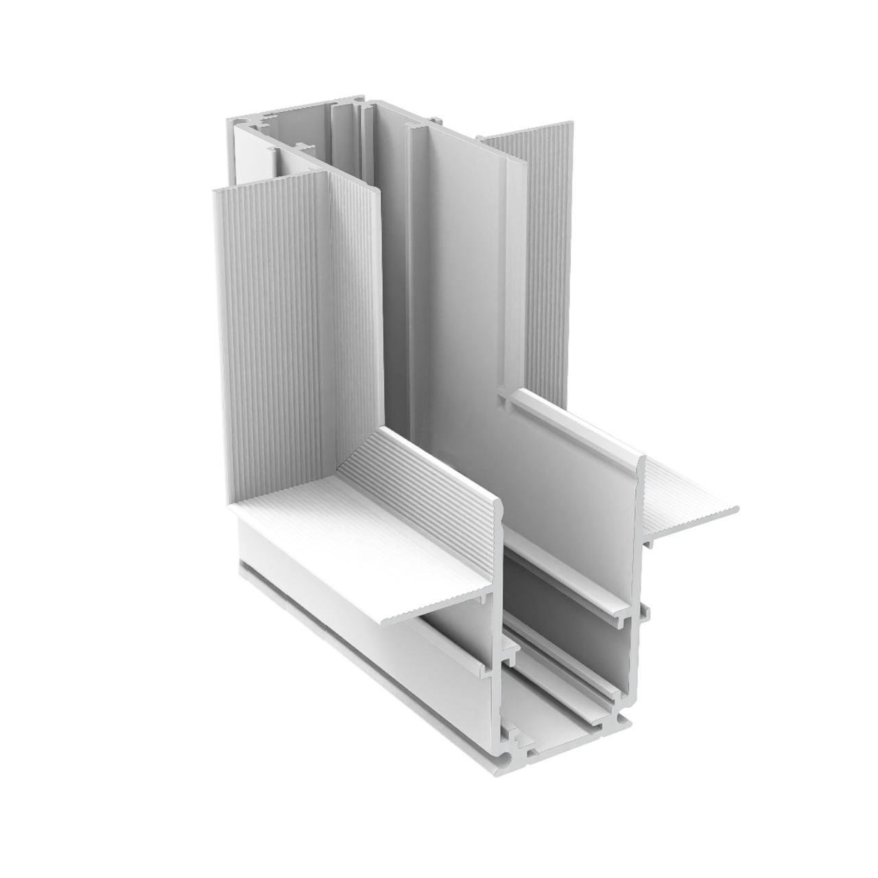 Соединитель стена-потолок Oledim OL 402 для встроенного шинопровода 48V Белый (29545362)