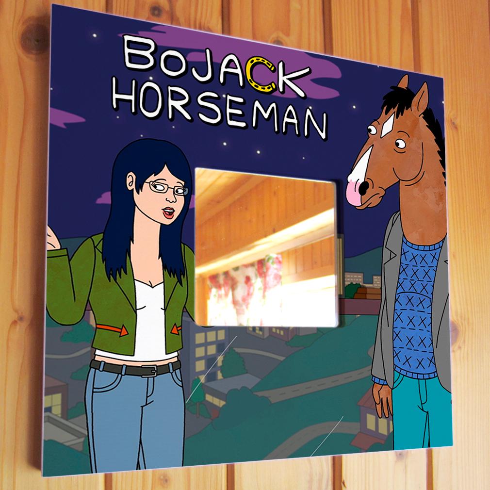 Зеркало декоративное «Лошадь БоДжек» 260х260 мм (M02044)