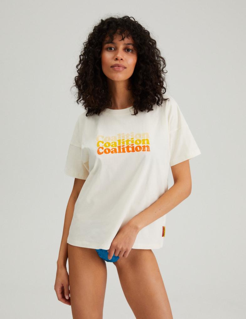 Футболка женская Diverse CLTN 568 XL Кремовая (5902598870636)