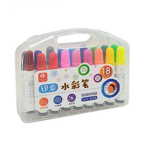 Набір фломастерів Stenson ST02393 з печаткою 18 кольорів (669aca38)