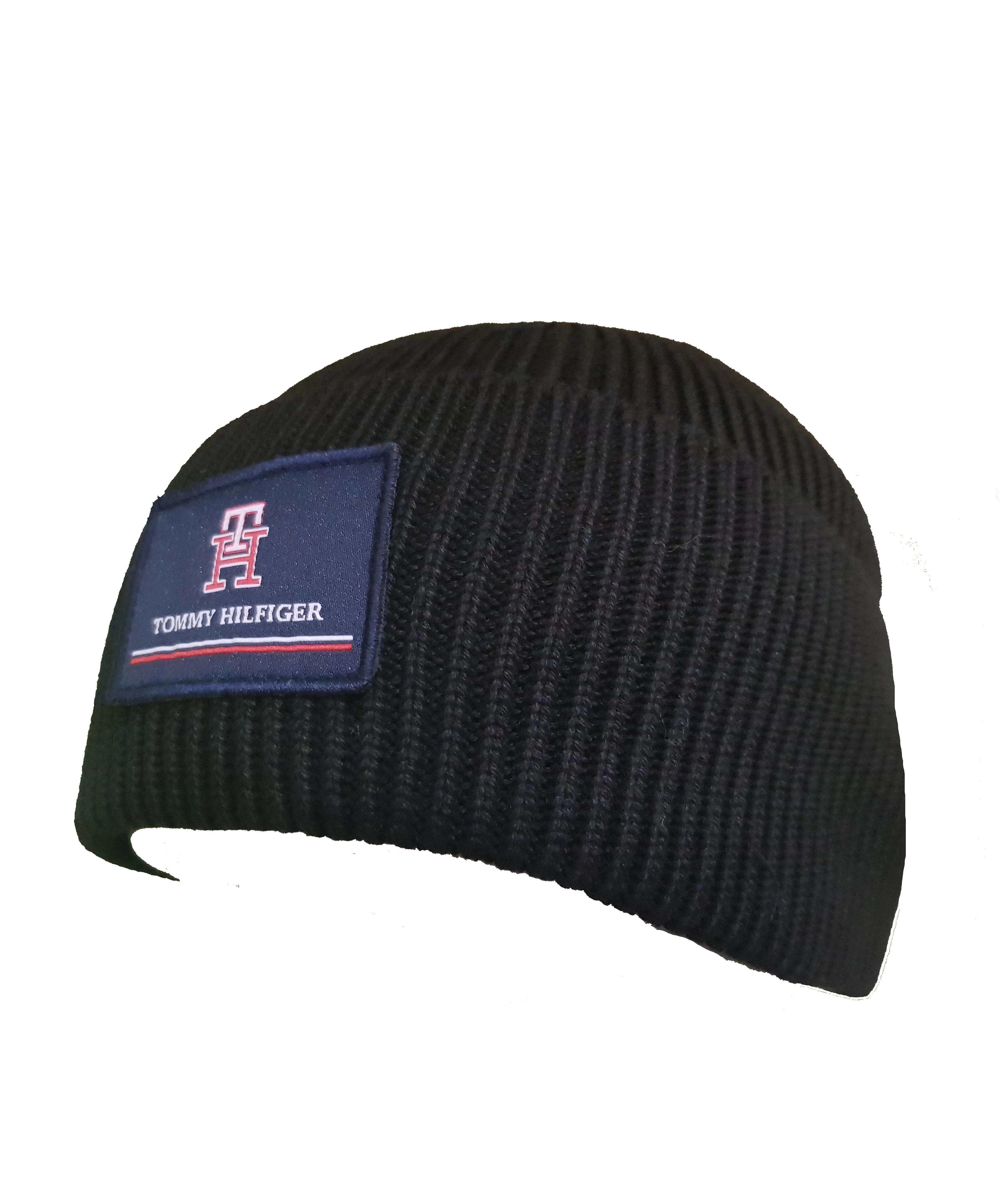 Шапка мужская Tommy Hilfiger Hats Baret TH-190-B-1644 Black (12804709) - фото 3