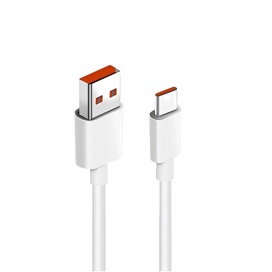 Кабель для зарядки USB to Type C 95 см Белый (1010786-White)