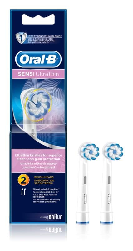 Насадка для электрической зубной щетки Braun Oral-B Sensitive Cleane 2 шт.