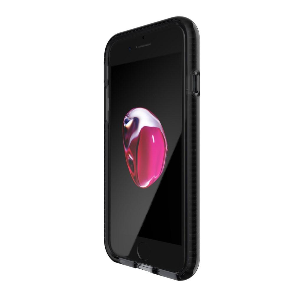 Противоударный полупрозрачный чехол Tech21 Evo Check для Iphone 7/8/SE 2020 Black - фото 10