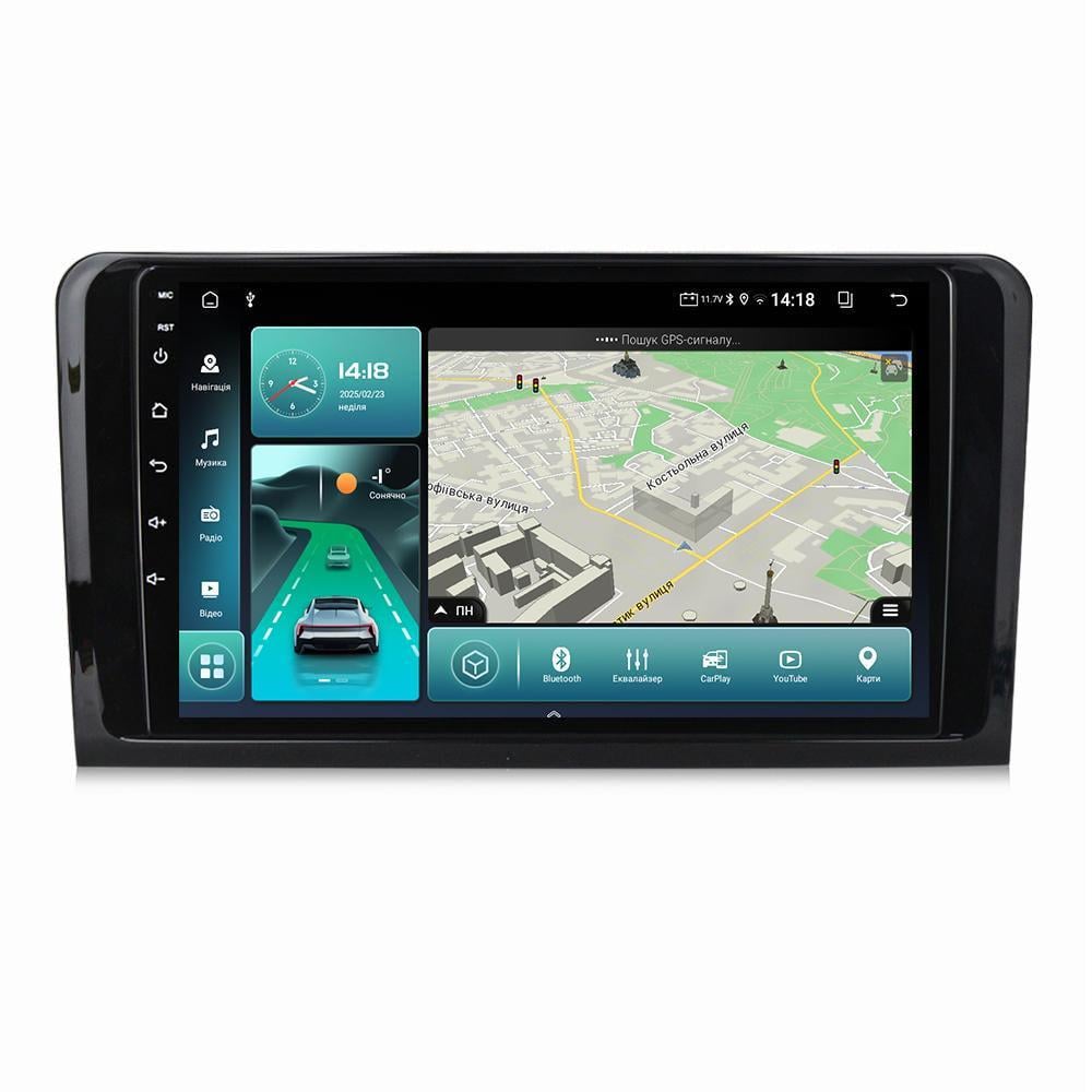 Магнітола штатна BACAR для Mercedes ML-Class W164/320/350 GL-Class X164 2005-2009 2/32Gb Optimal (2451558)