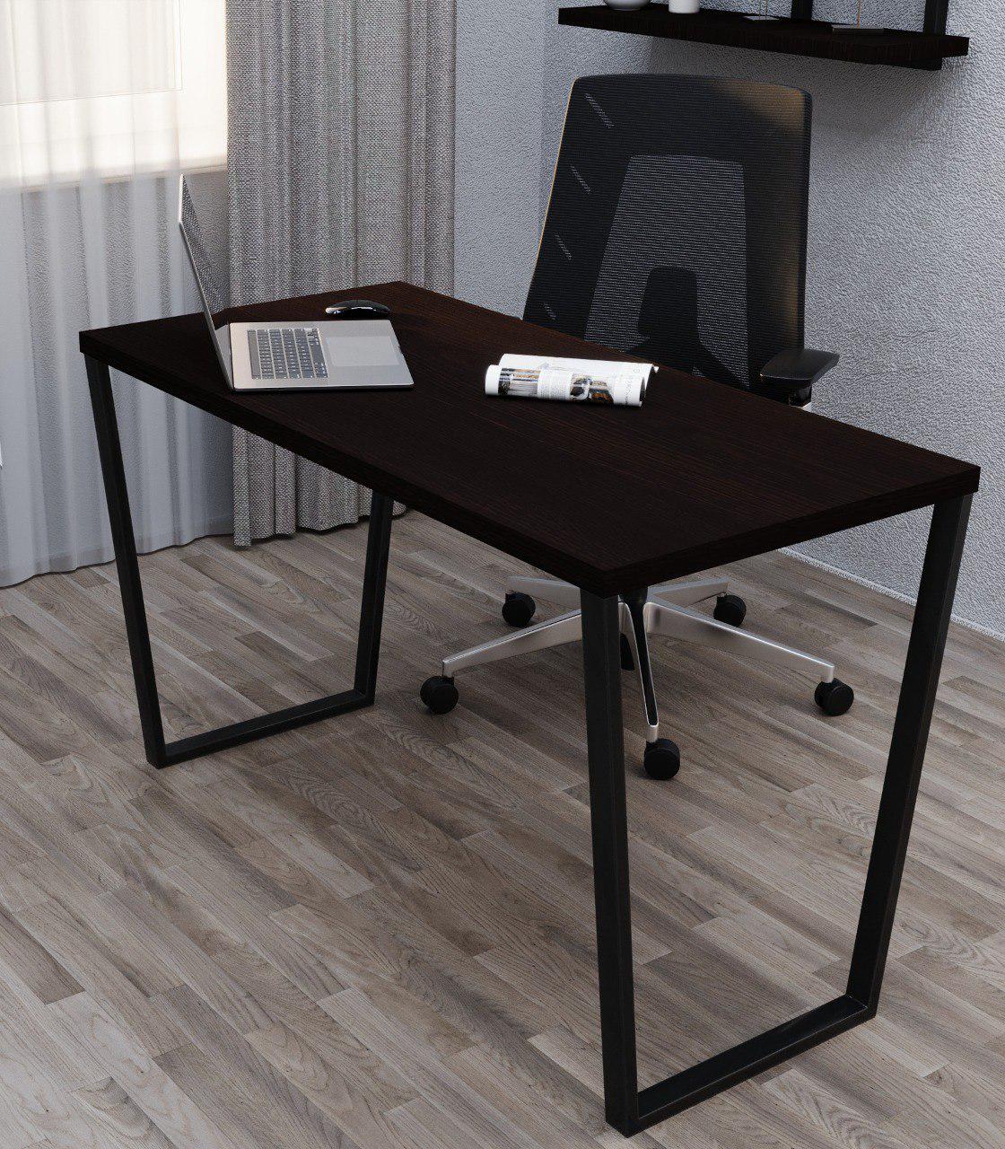 Стол письменный Loft Серия 2 1200х600х32 мм Дуб венге (20101397) - фото 1 Стол письменный Loft Серия 2 1200х600х32 мм Дуб венге (20101397) - фото 1