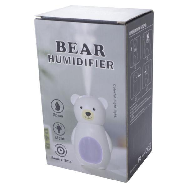 Ультразвуковий зволожувач повітря Humidifier Bear 160 мл Білий (EL-1178) - фото 3