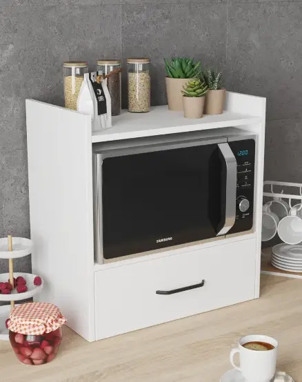 Полиця для мікрохвильової печі Білий (Мікро-4-1) - фото 1