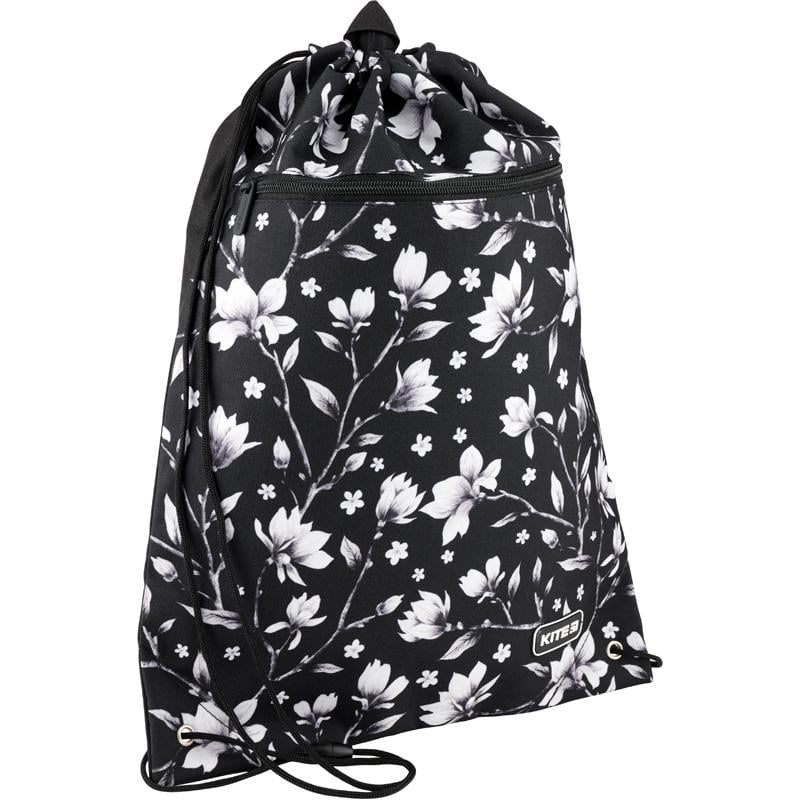 Сумка для обуви KITE Education с карманом 49x36 см Черный (K20-601L-6)