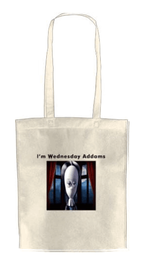 ЭКО-сумка для шопинга Im wednesday Addams (3166392300-im-wednesday-addams)