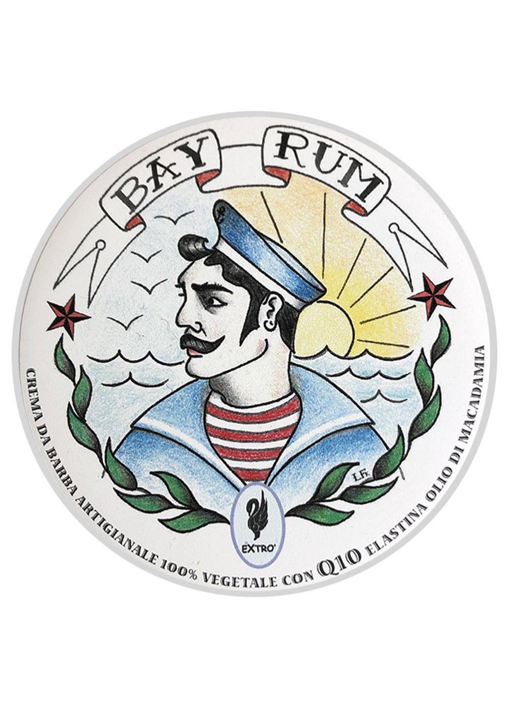 Крем-мыло для бритья Extro Cosmesi Bay Rum 150 мл