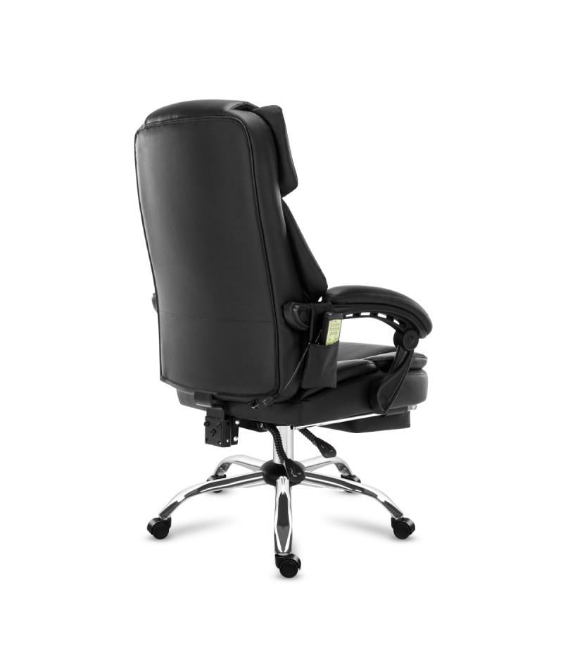 Офісне крісло з масажем Mark Adler Boss 6.0 Black (2616427457) - фото 4 Офісне крісло з масажем Mark Adler Boss 6.0 Black (2616427457) - фото 4