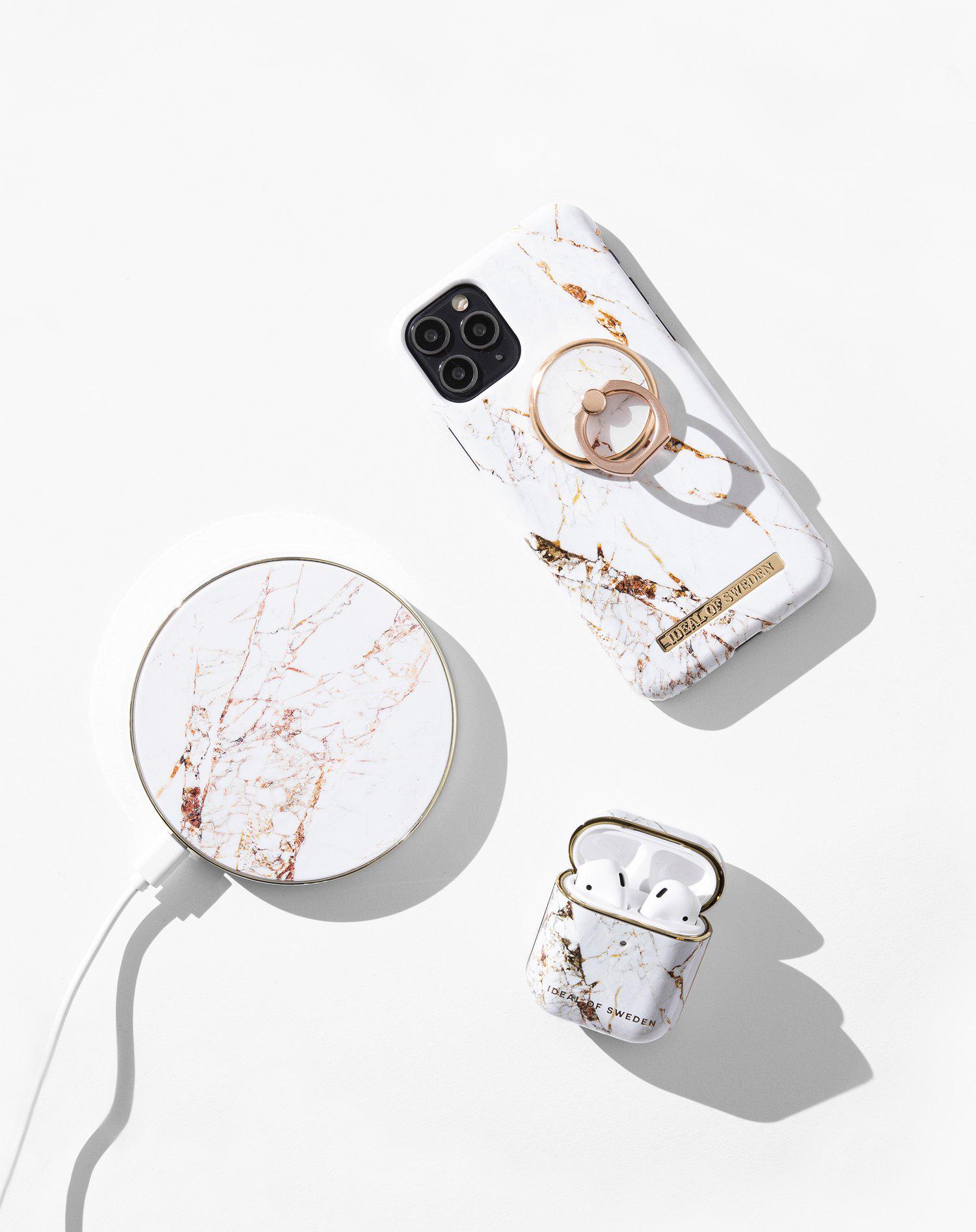 Чохол накладка iDeal of Sweden Printed Case MagSafe для Iphone 6/6S/7/8/SE 2/3 2020/2022 (4.7") Carrara Gold - фото 4